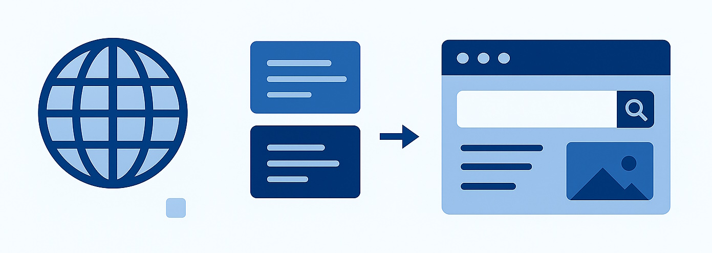 Illustration zu Produkt- und Verfügbarkeits-Crawlern